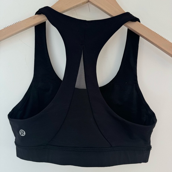 Lululemon Athletica Intimates Black Mesh Back Train Bra - Picture 6 of 11